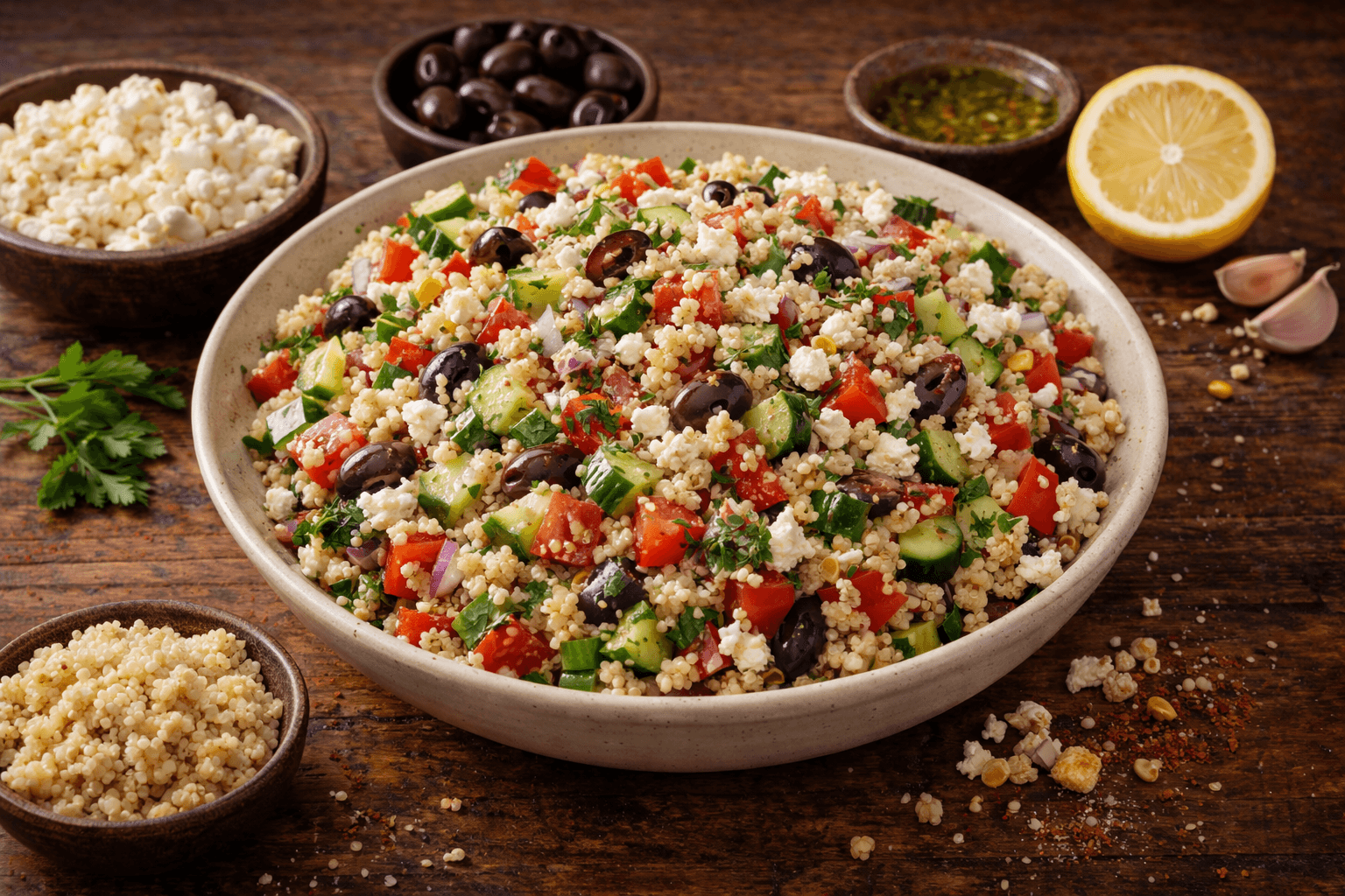 Mediterranean Quinoa Salad